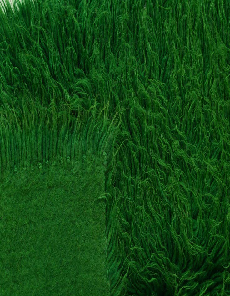 Detail image of  2' 9 x 6' 6  Hand Knotted Moroccan Wool Runner Rug