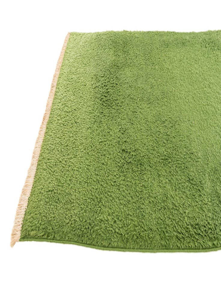 Detail image of  3' 1 x 11'  Hand Knotted Moroccan Wool Runner Rug