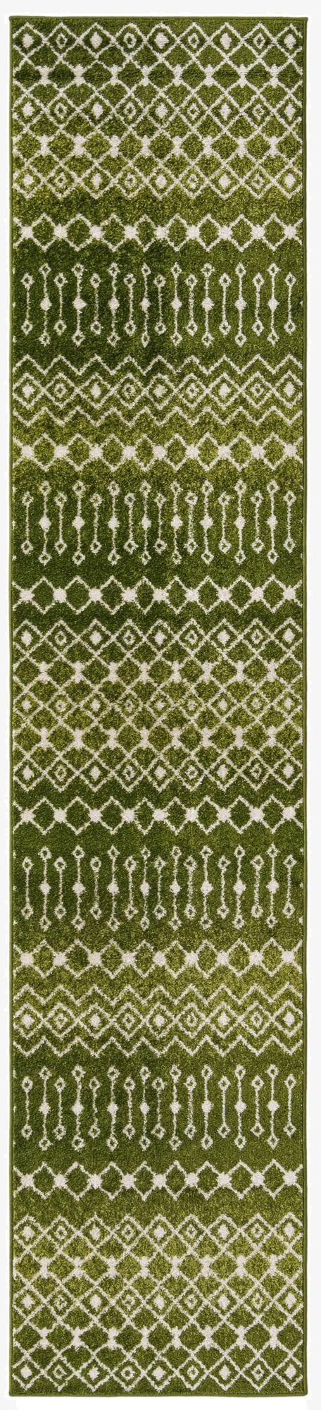  2' 7 x 12' Moroccan Trellis Runner Rug