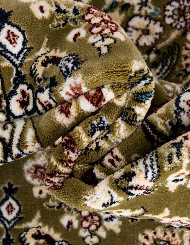 Detail image of  3' x 13' Nain Design Runner Rug