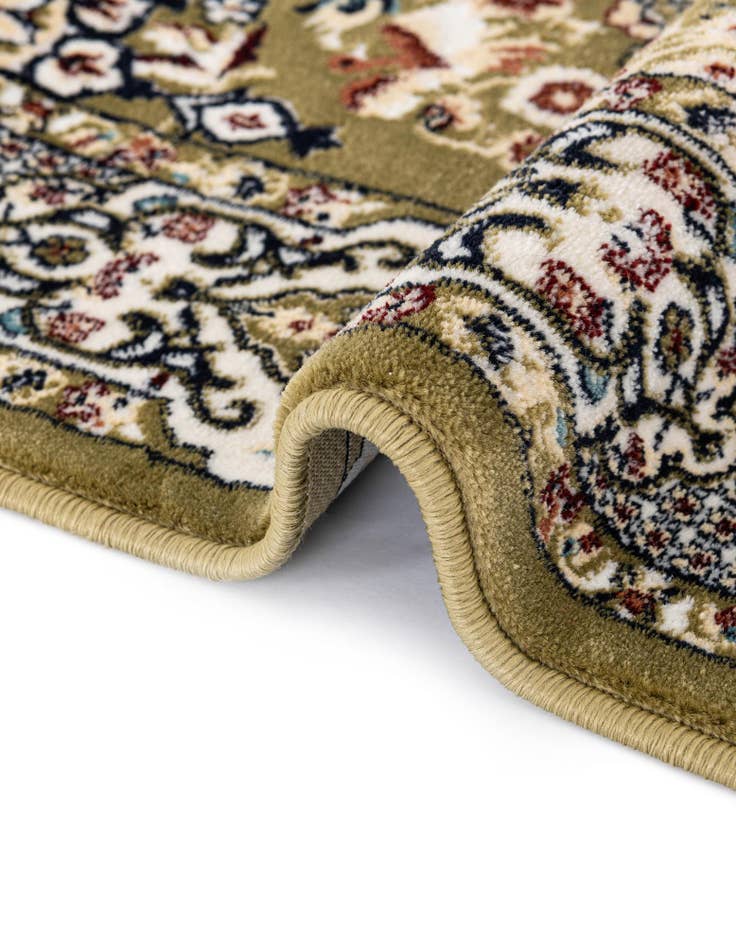 Detail image of  3' x 13' Nain Design Runner Rug