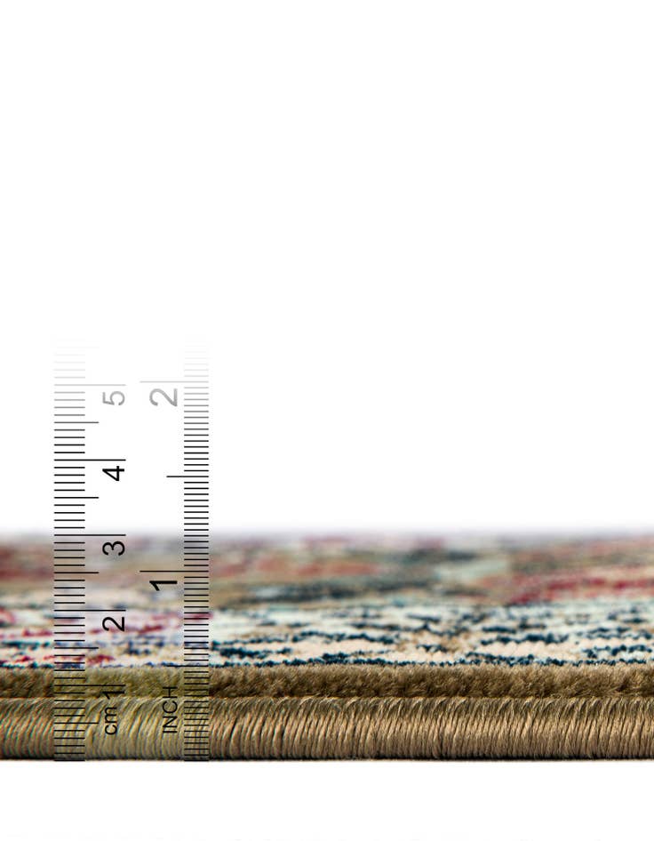 Detail image of  3' x 13' Nain Design Runner Rug