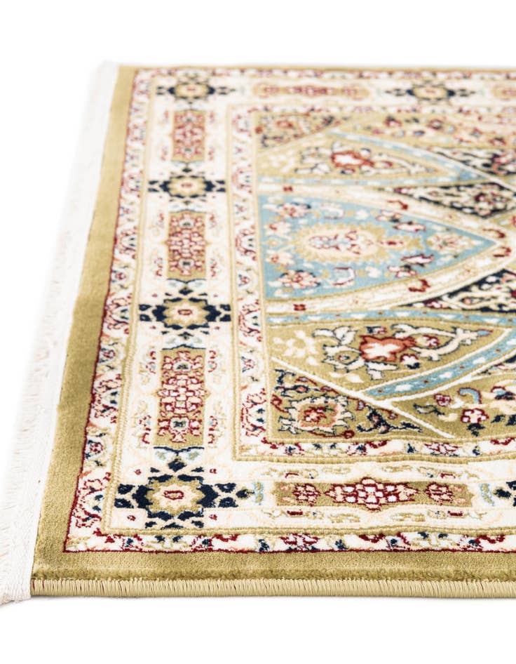 Detail image of  3' x 13' Nain Design Runner Rug