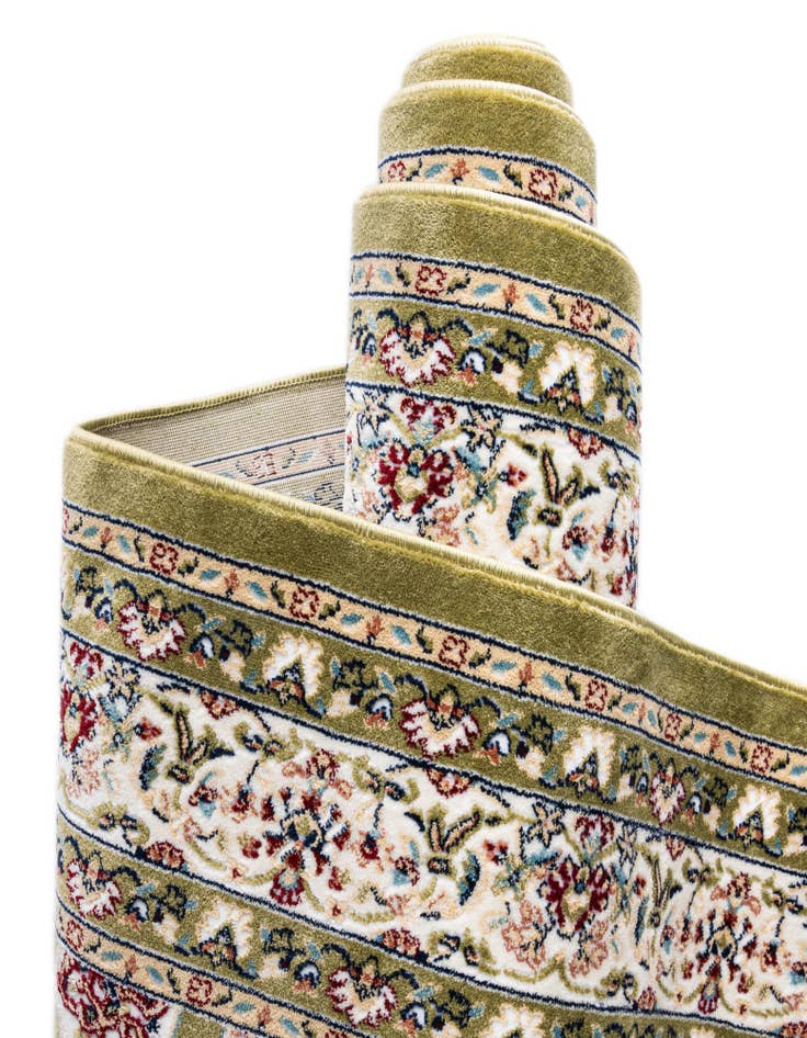 Detail image of  3' x 13' Nain Design Runner Rug