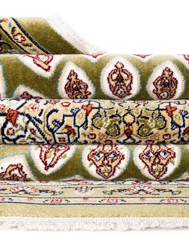 Detail image of  3' x 13' Nain Design Runner Rug