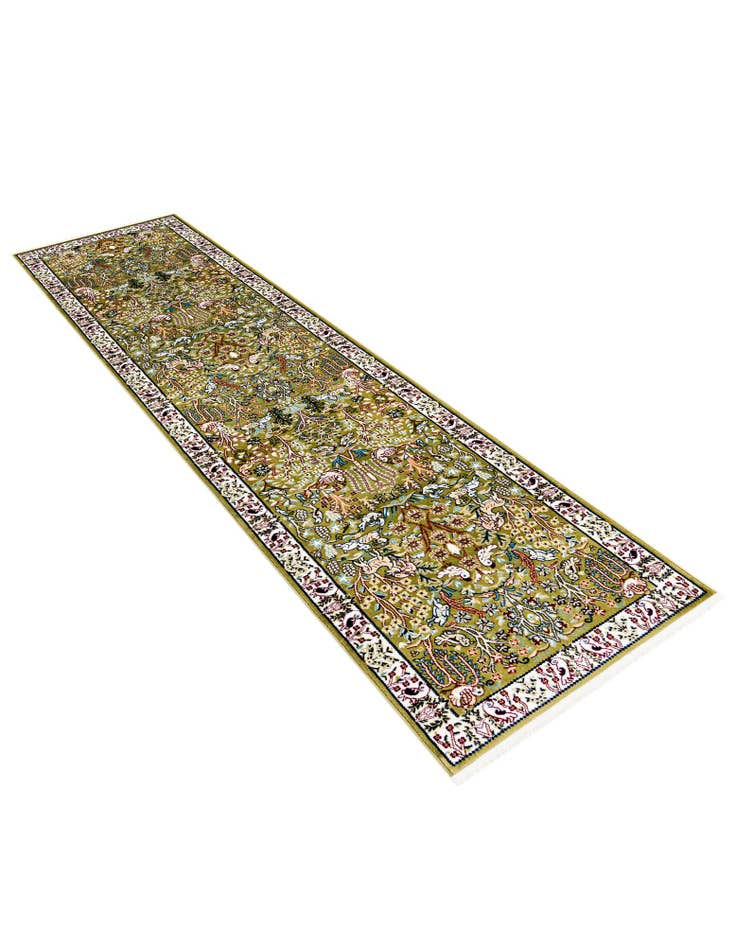 Detail image of  2' 7 x 11' Nain Design Runner Rug