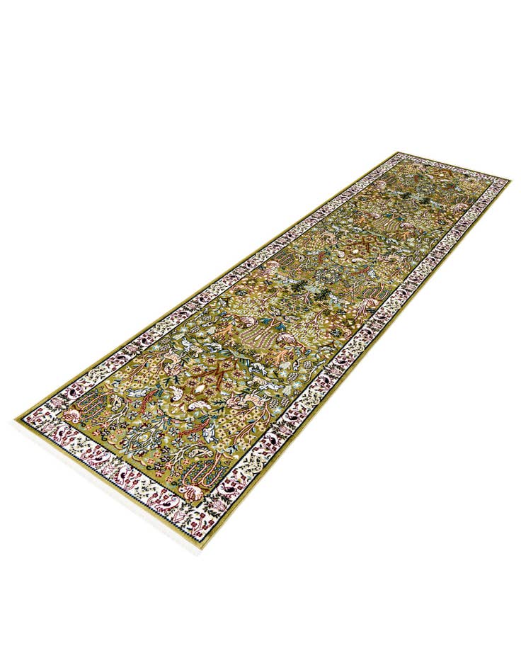 Detail image of  2' 7 x 11' Nain Design Runner Rug