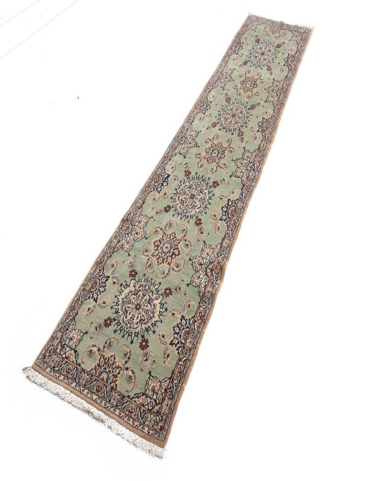 Detail image of  2' 10 x 13' 1 Nain Wool Runner Rug