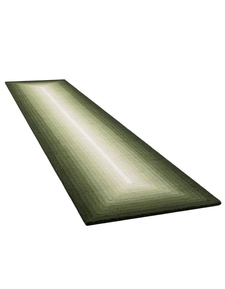 Detail image of  2' 7 x 12' Ombre Wool Runner Rug