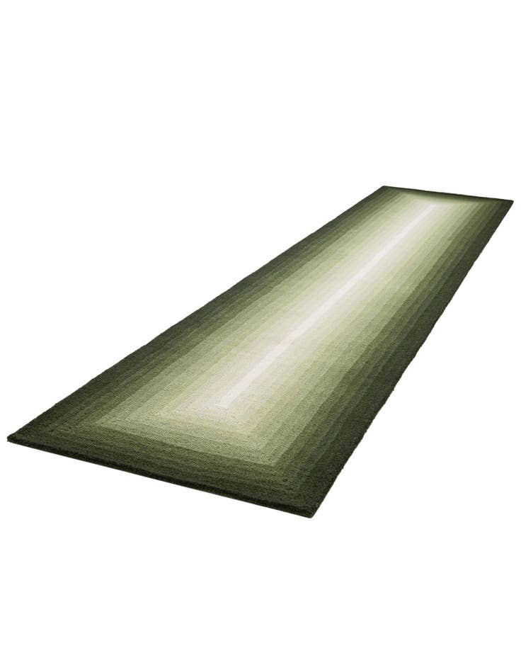 Detail image of  2' 7 x 12' Ombre Wool Runner Rug