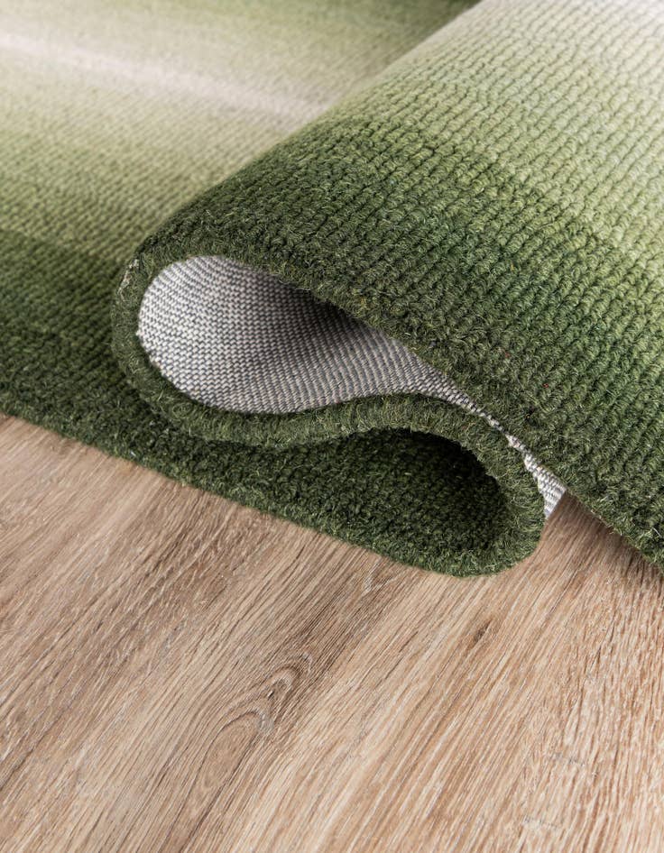 Detail image of  2' x 6' 1 Ombre Wool Runner Rug