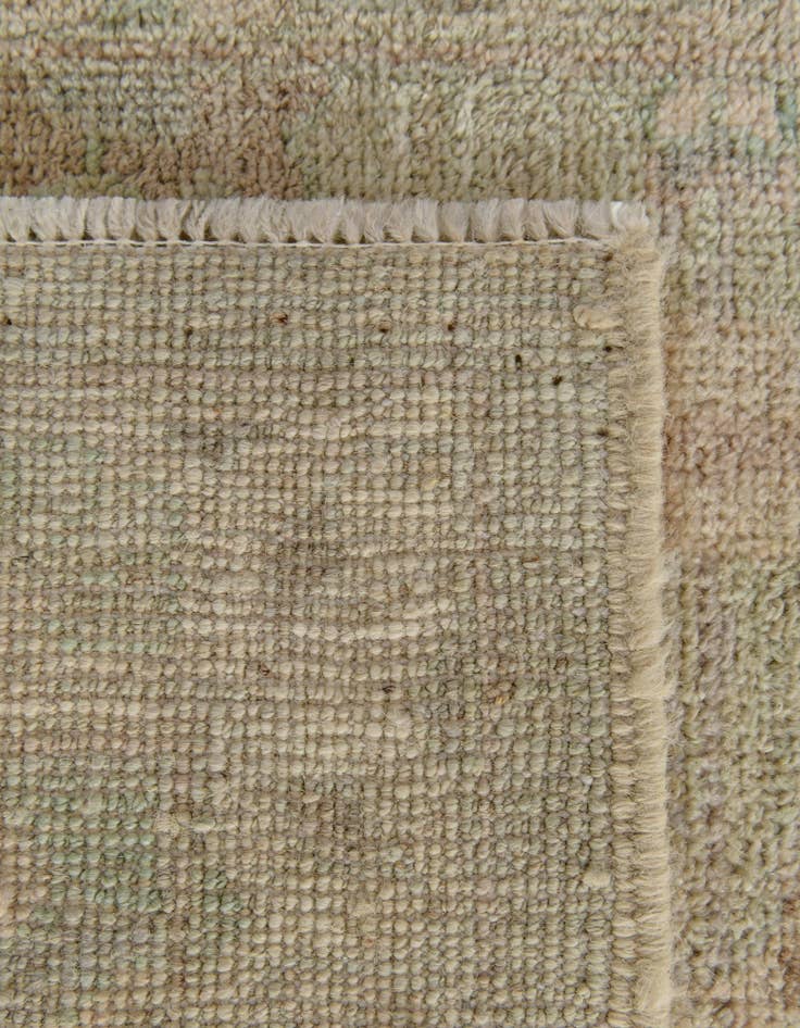 Detail image of  2' 9 x 13' 8  Hand Knotted Oushak Wool Runner Rug