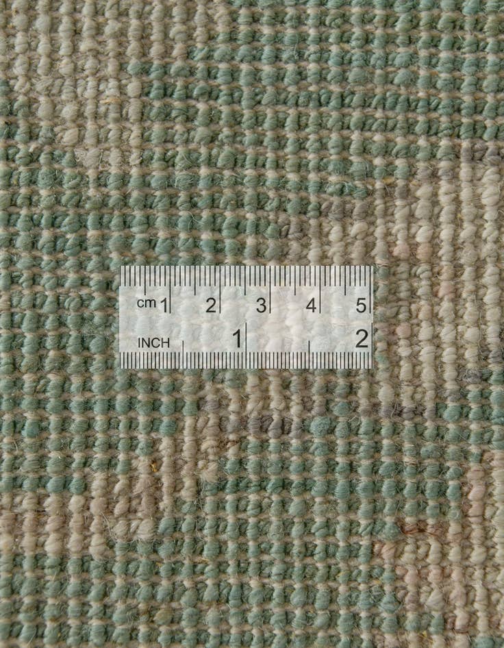 Detail image of 2' 9 x 9' 5 Hand Knotted Oushak Wool Runner Rug