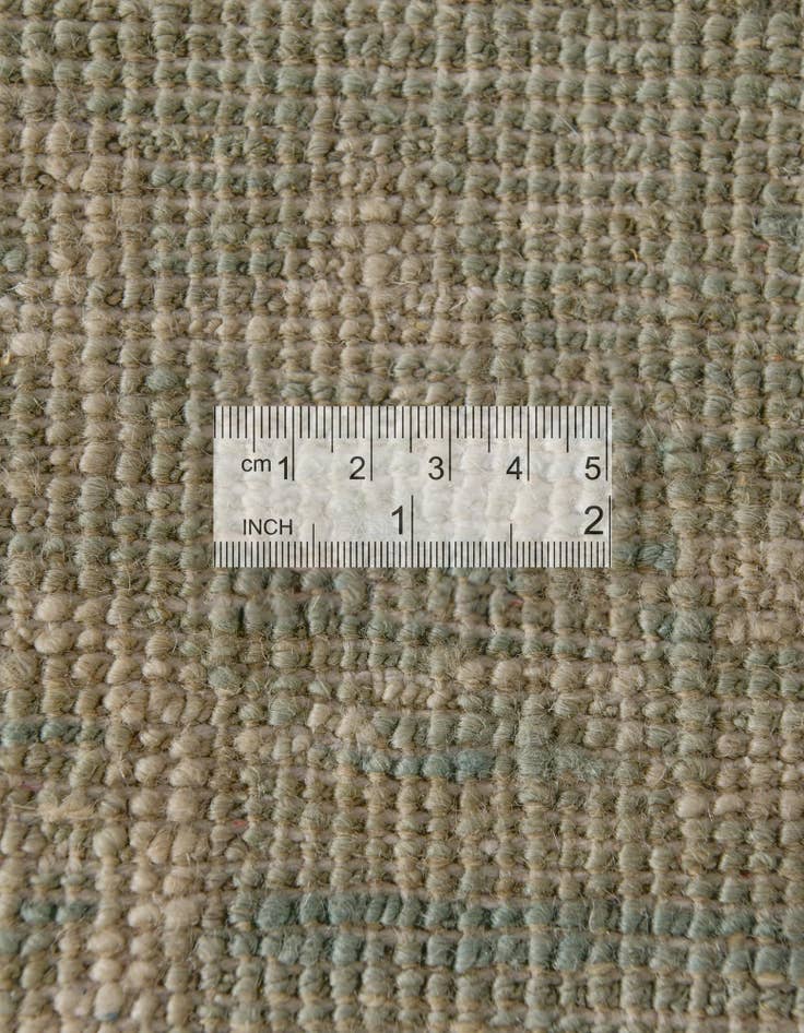 Detail image of 2' 11 x 11' 7 Hand Knotted Oushak Wool Runner Rug