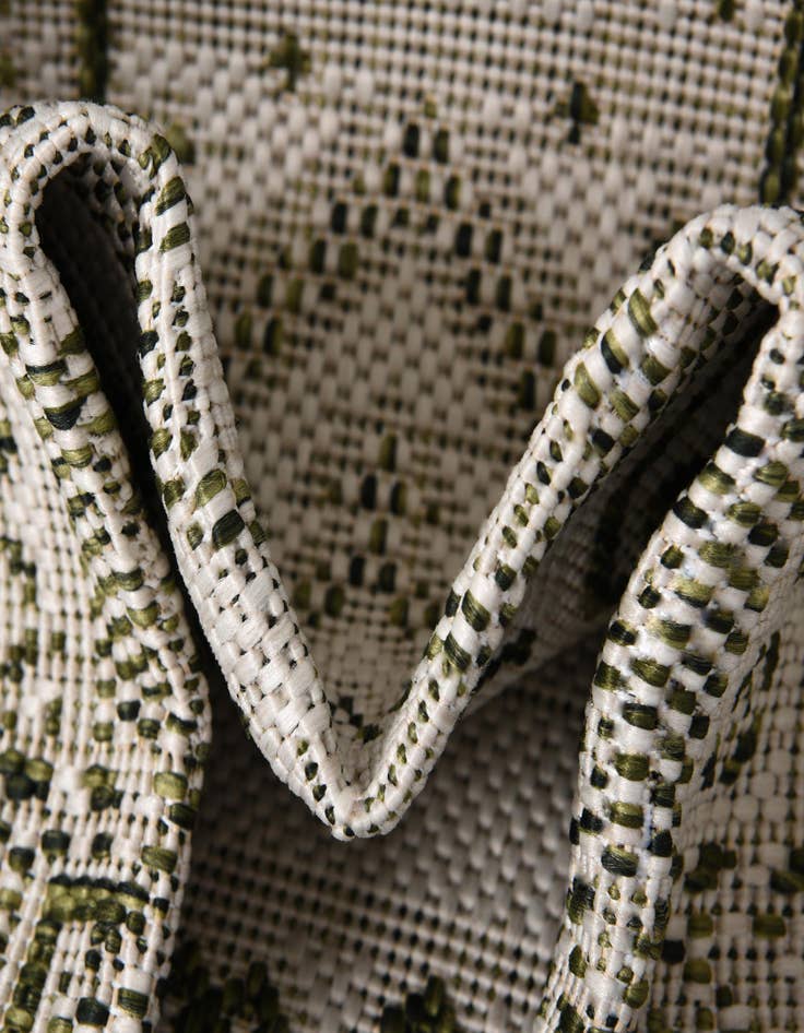 Detail image of  2' x 8'  Washable Aztec Indoor / Outdoor Runner Rug