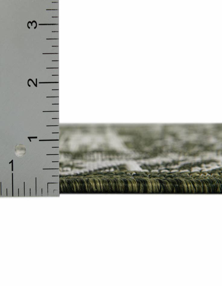 Detail image of  2' x 8'  Washable Aztec Indoor / Outdoor Runner Rug