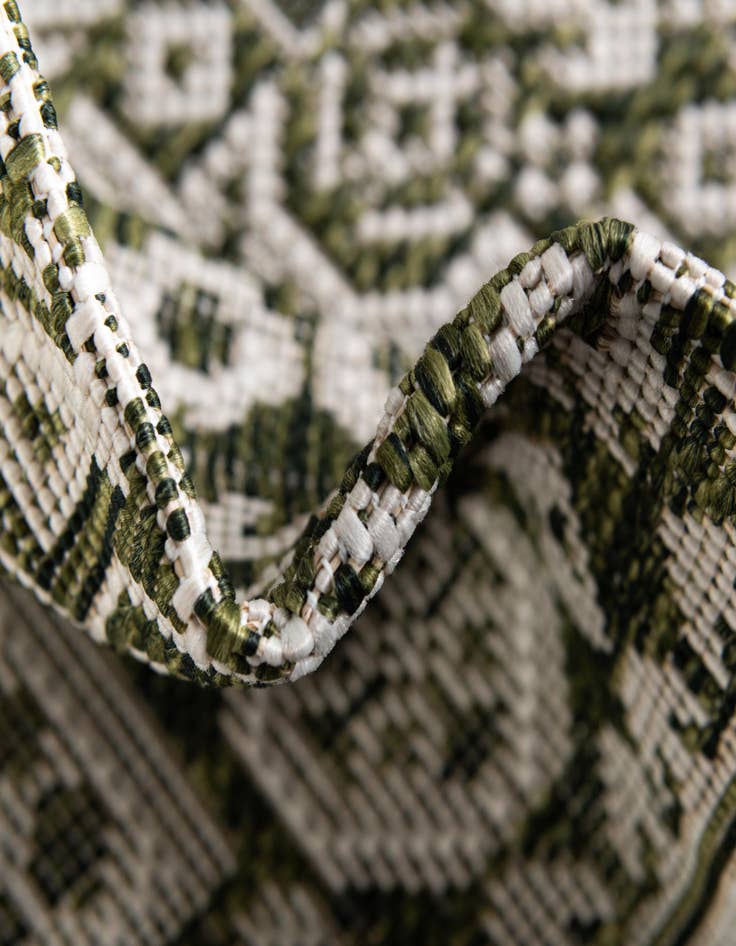 Detail image of  2' x 8'  Washable Aztec Indoor / Outdoor Runner Rug