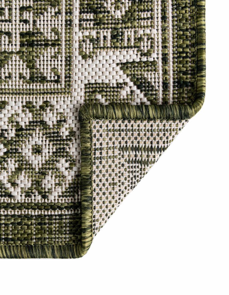 Detail image of  2' x 8'  Washable Aztec Indoor / Outdoor Runner Rug