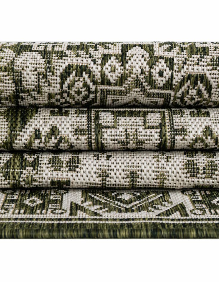 Detail image of  2' x 8'  Washable Aztec Indoor / Outdoor Runner Rug