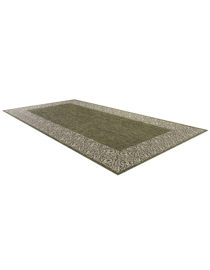 Detail image of  6' 10 x 13' 3  Washable Border Indoor / Outdoor Runner Rug