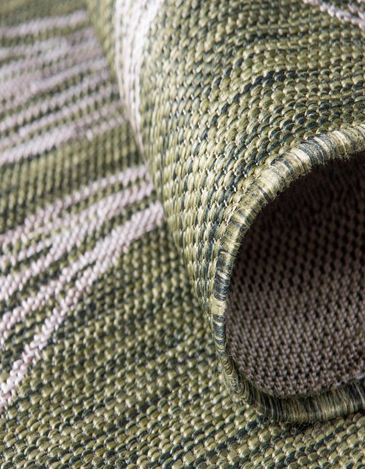 Detail image of  2' x 6'  Washable Botanical Indoor / Outdoor Runner Rug