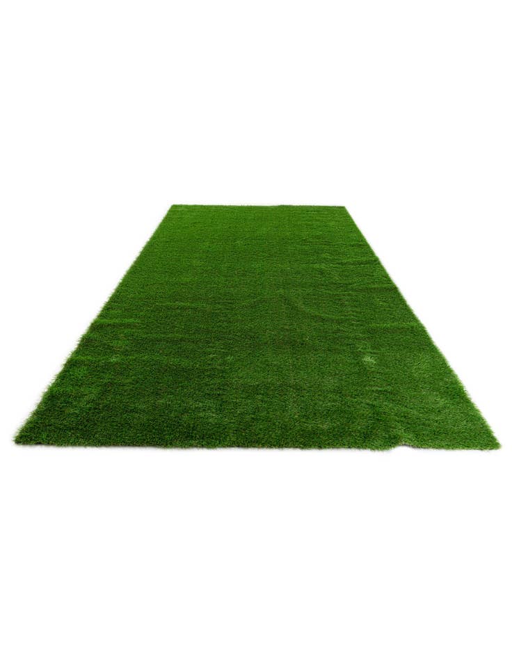 Detail image of  7' x 13' 2  Washable Grass Indoor / Outdoor Runner Rug