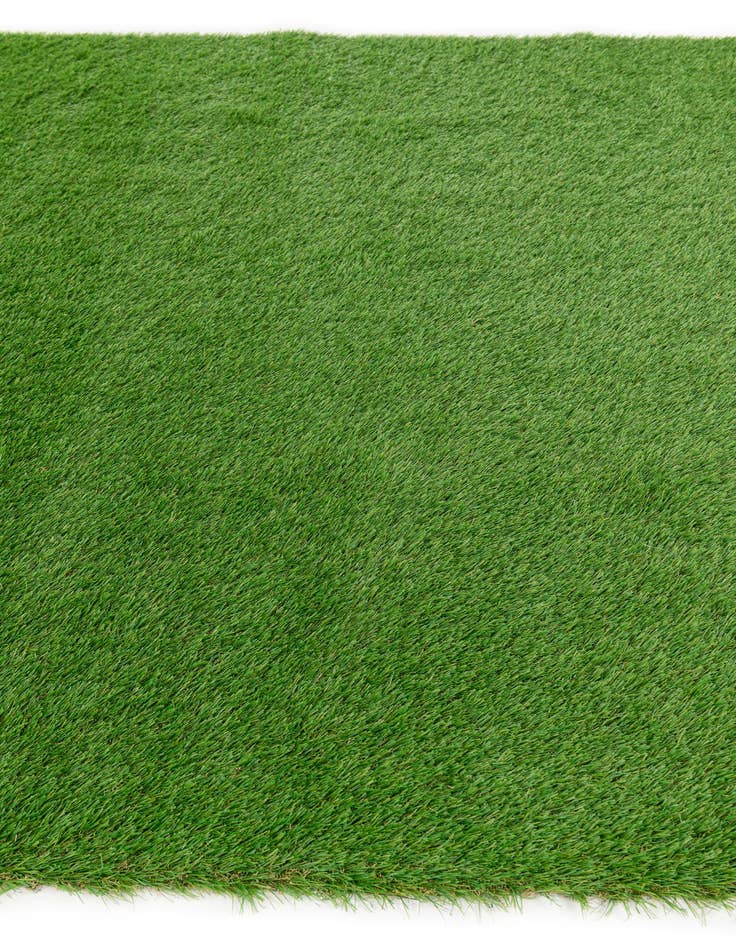 Detail image of  7' x 13' 2  Washable Grass Indoor / Outdoor Runner Rug