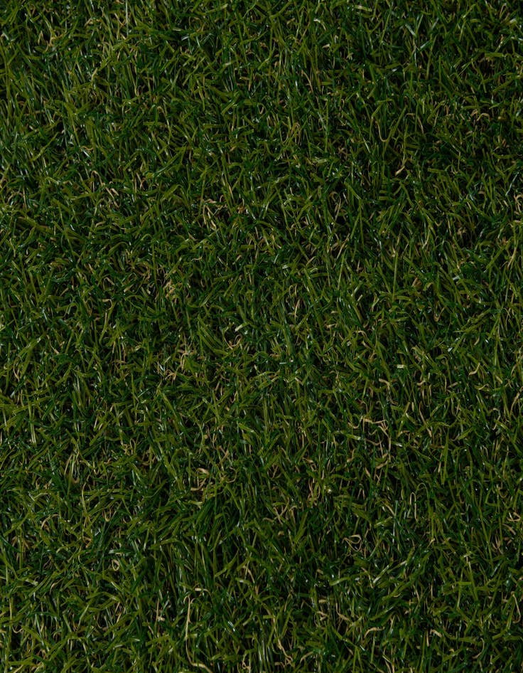 Detail image of  5' 2 x 10'  Washable Grass Indoor / Outdoor Runner Rug