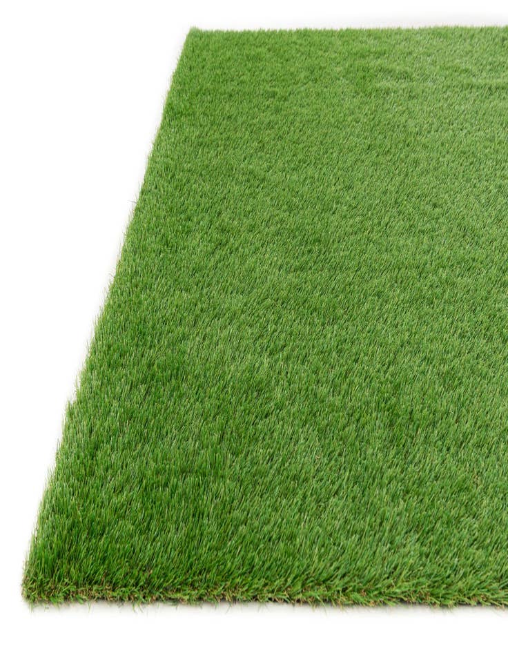 Detail image of  7' x 13' 2  Washable Grass Indoor / Outdoor Runner Rug