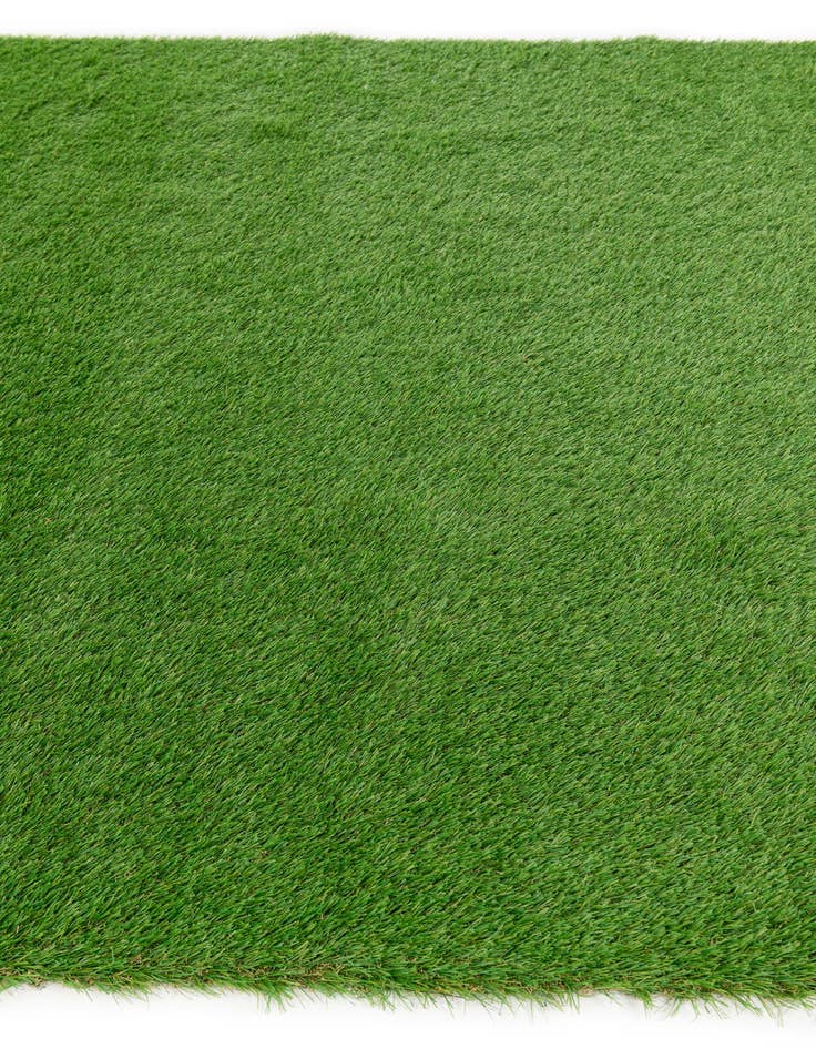 Detail image of  7' x 13' 2  Washable Grass Indoor / Outdoor Runner Rug