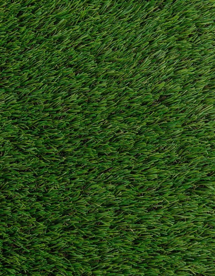 Detail image of  7' x 13' 2  Washable Grass Indoor / Outdoor Runner Rug