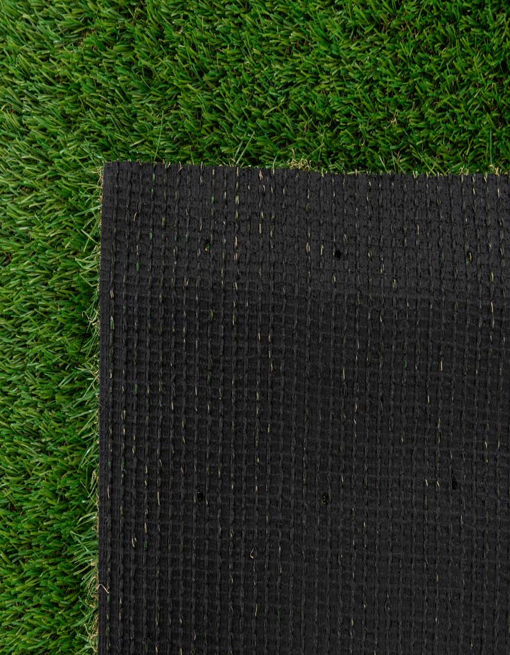 Detail image of  7' x 13' 2  Washable Grass Indoor / Outdoor Runner Rug