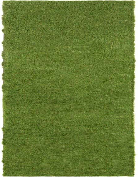 A long, rectangular 16 ft green runner rug with a textured, grass-like pile, suitable for indoor or outdoor use.
