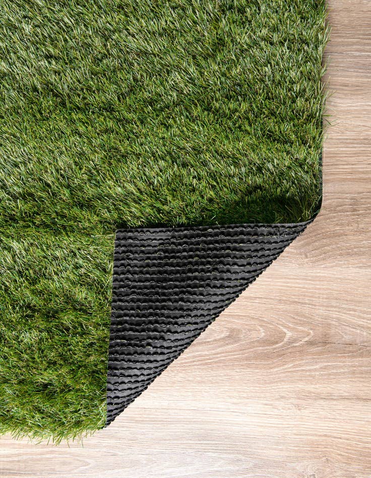 Detail image of  2' x 6'  Washable Grass Indoor / Outdoor Runner Rug