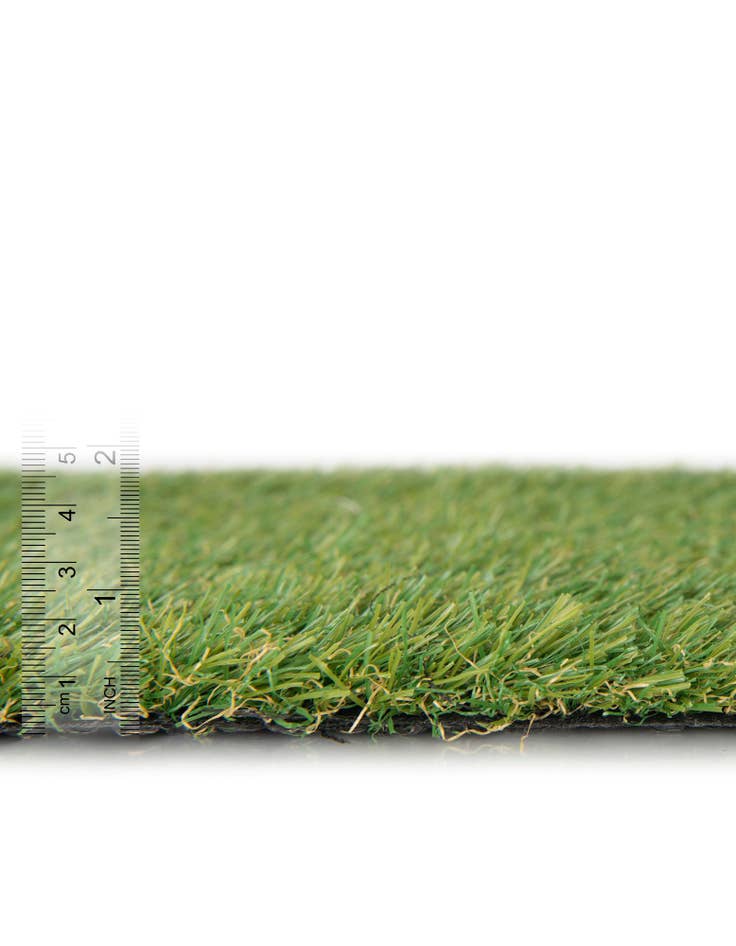 Detail image of  2' x 4'  Washable Grass Indoor / Outdoor Runner Rug