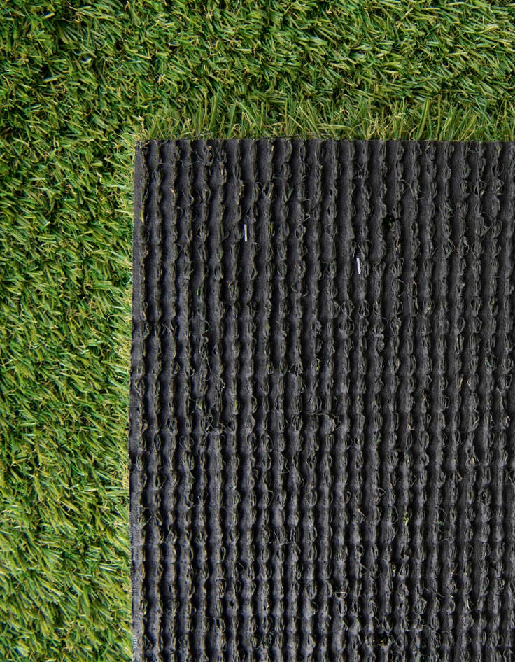 Detail image of  2' x 4'  Washable Grass Indoor / Outdoor Runner Rug