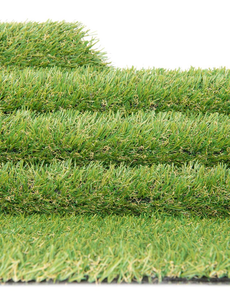 Detail image of  2' x 4'  Washable Grass Indoor / Outdoor Runner Rug