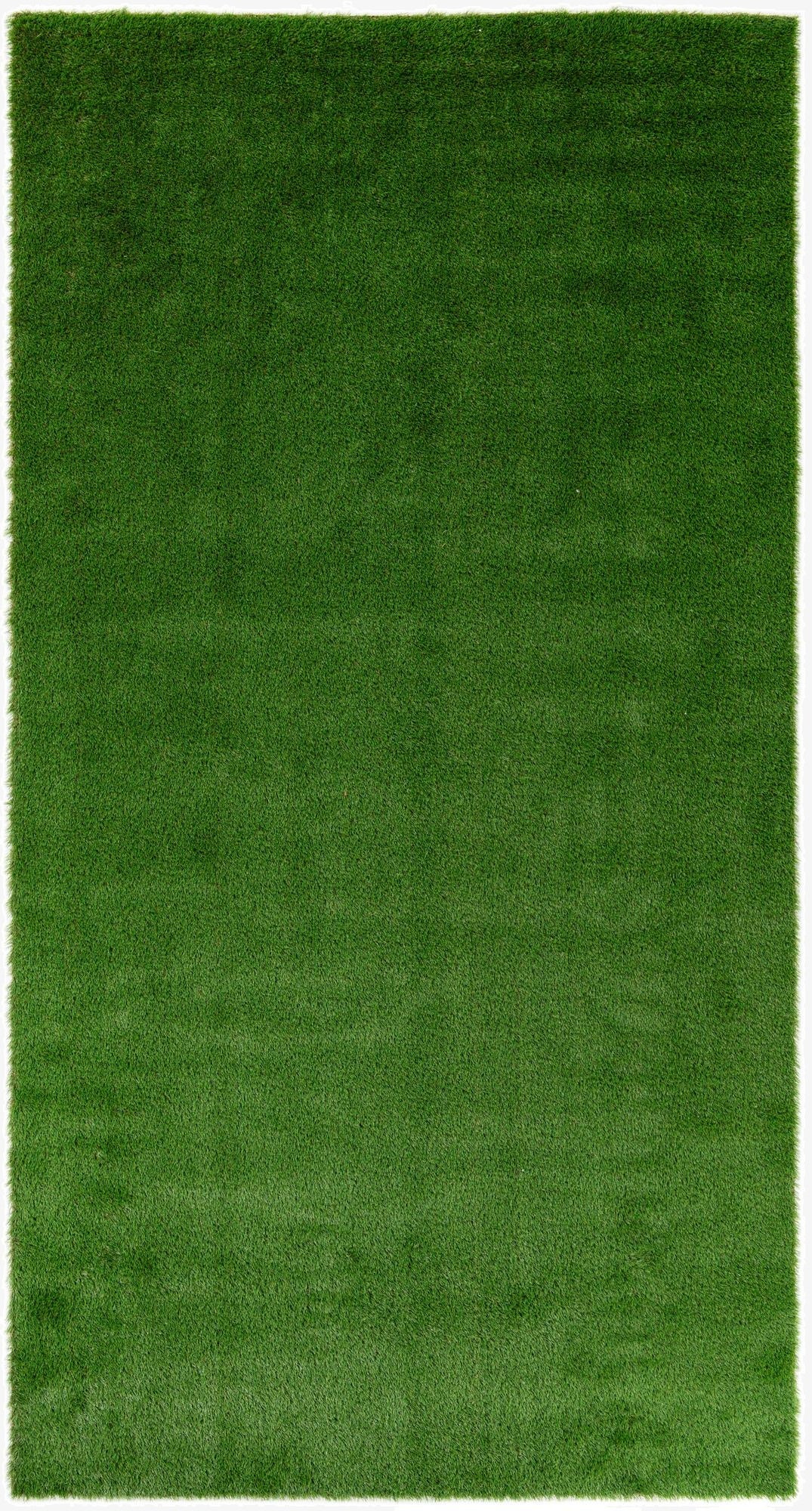  7' x 13' 2  Washable Grass Indoor / Outdoor Runner Rug