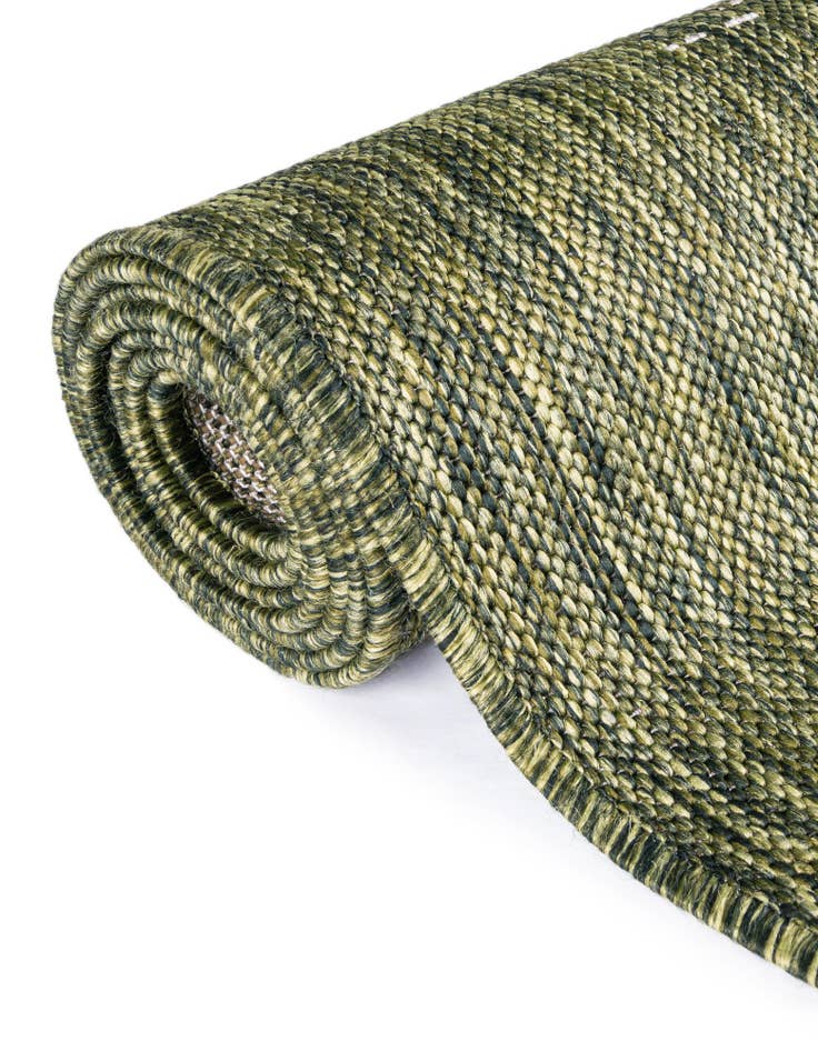 Detail image of  2' x 6'  Washable Modern Indoor / Outdoor Runner Rug