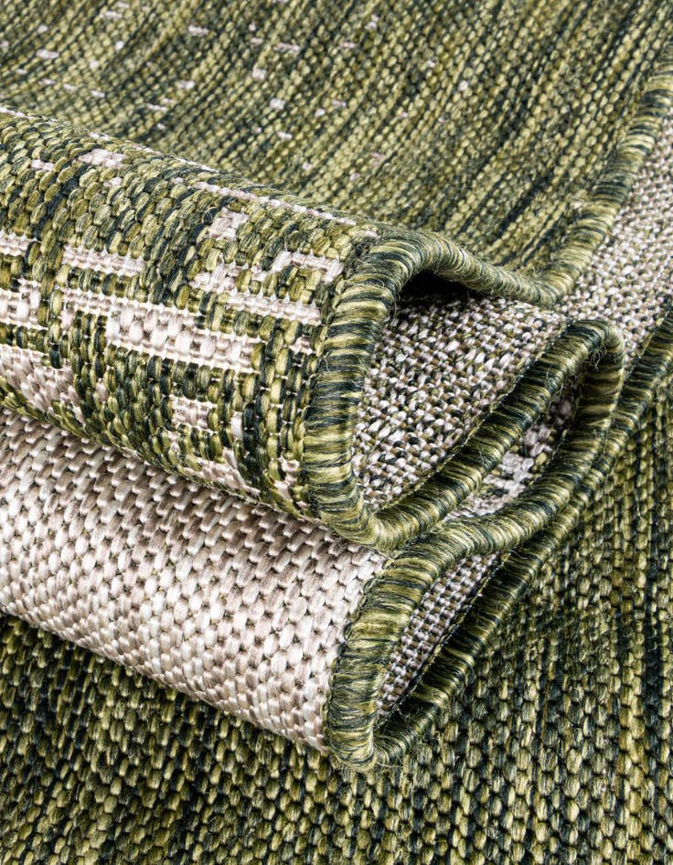 Detail image of  2' x 6'  Washable Modern Indoor / Outdoor Runner Rug