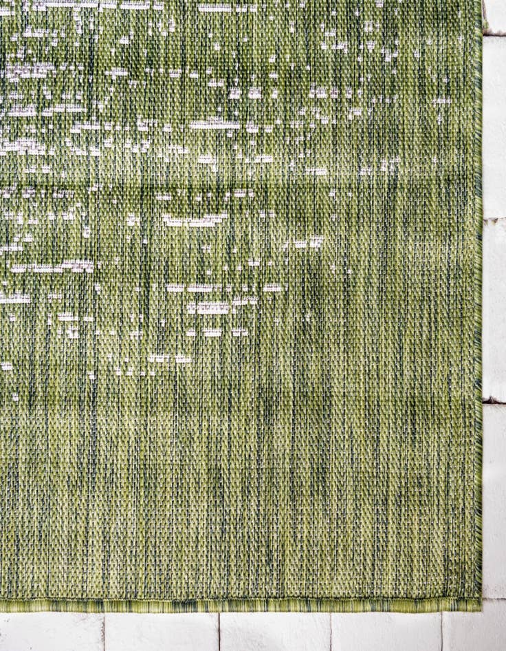 Detail image of  2' x 6'  Washable Modern Indoor / Outdoor Runner Rug