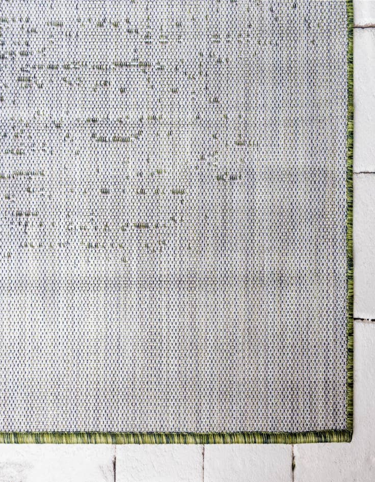 Detail image of  2' x 6'  Washable Modern Indoor / Outdoor Runner Rug