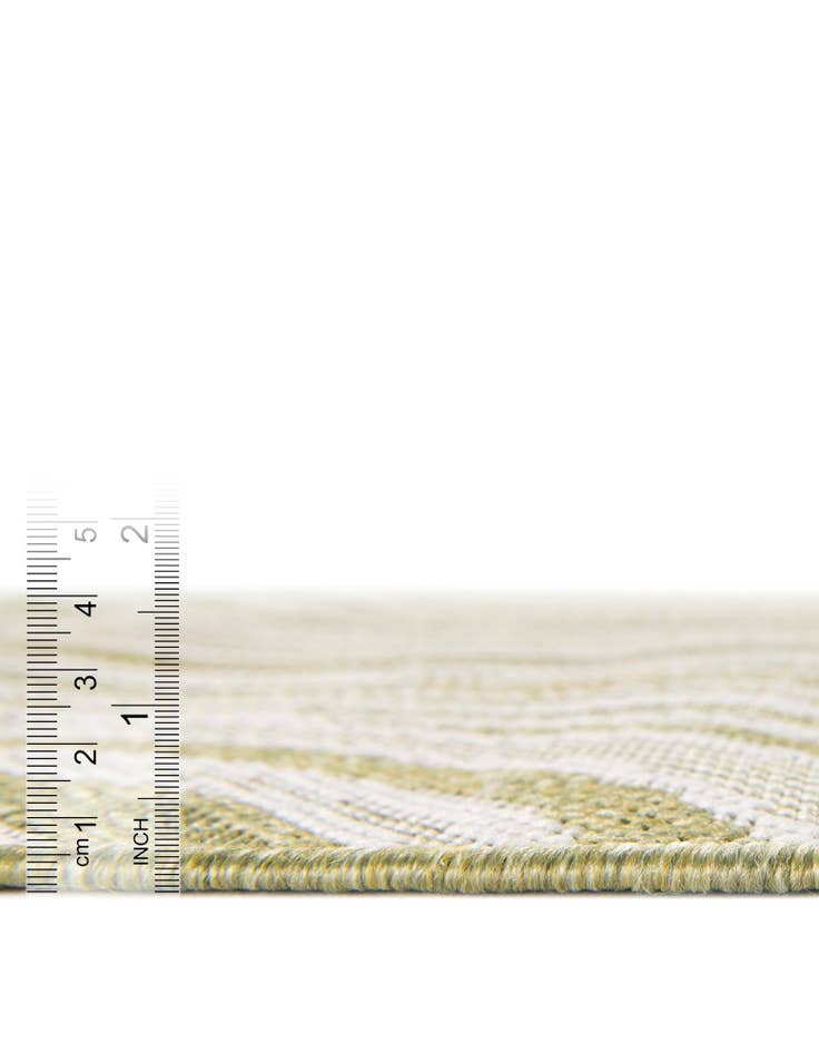 Detail image of  2' x 6'  Washable Modern Indoor / Outdoor Runner Rug