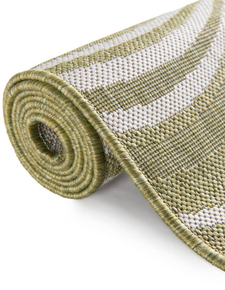 Detail image of  2' x 6'  Washable Modern Indoor / Outdoor Runner Rug