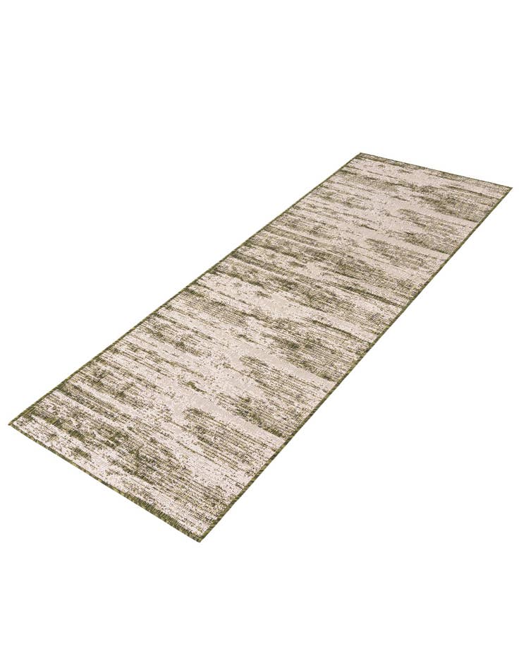 Detail image of  2' 7 x 10'  Washable Modern Indoor / Outdoor Runner Rug