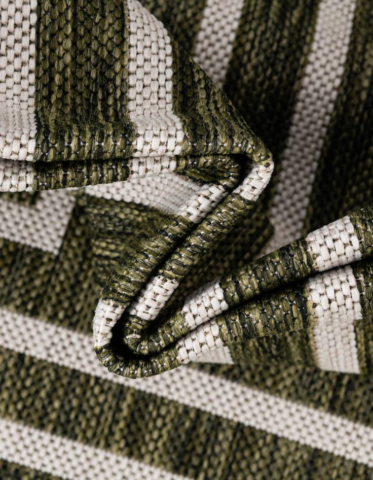 Detail image of  2' x 5' 3  Washable Modern Indoor / Outdoor Runner Rug