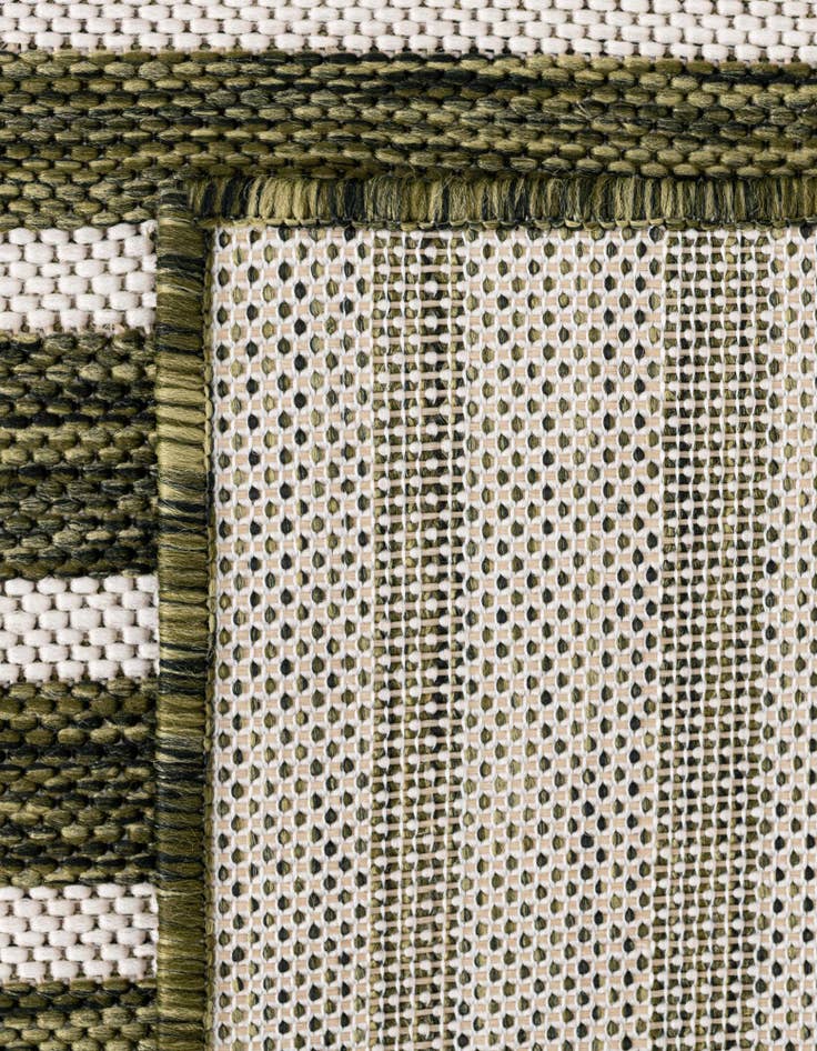 Detail image of  2' x 5' 3  Washable Modern Indoor / Outdoor Runner Rug