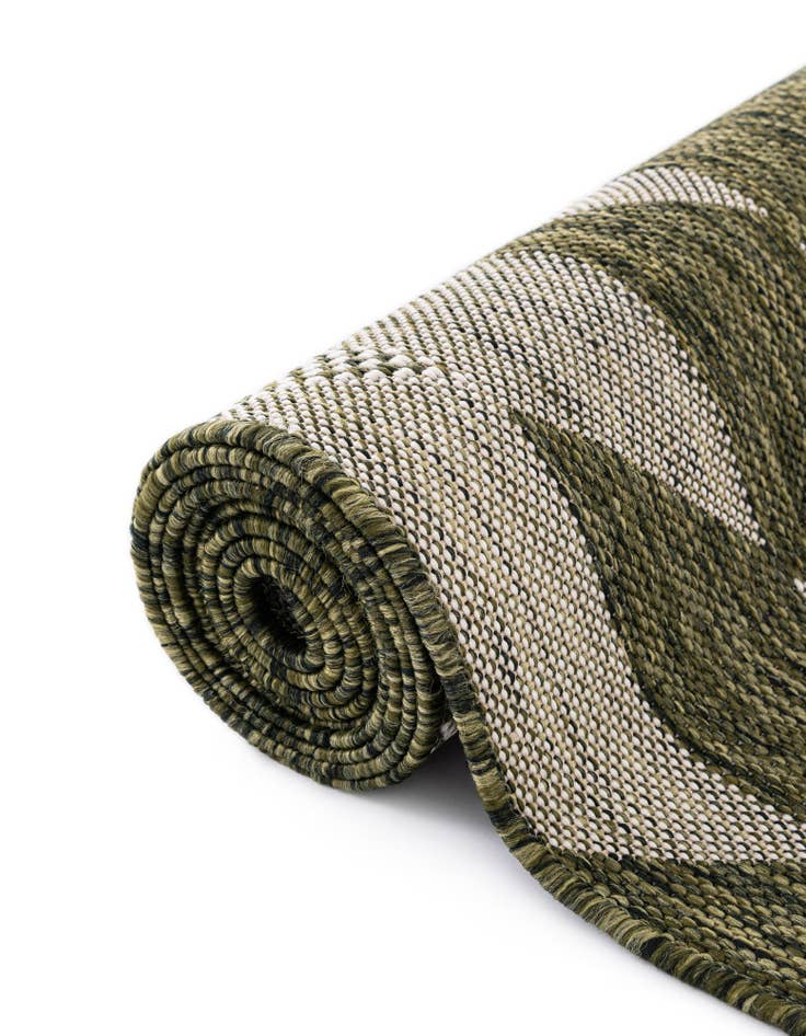 Detail image of  2' x 8'  Washable Modern Indoor / Outdoor Runner Rug