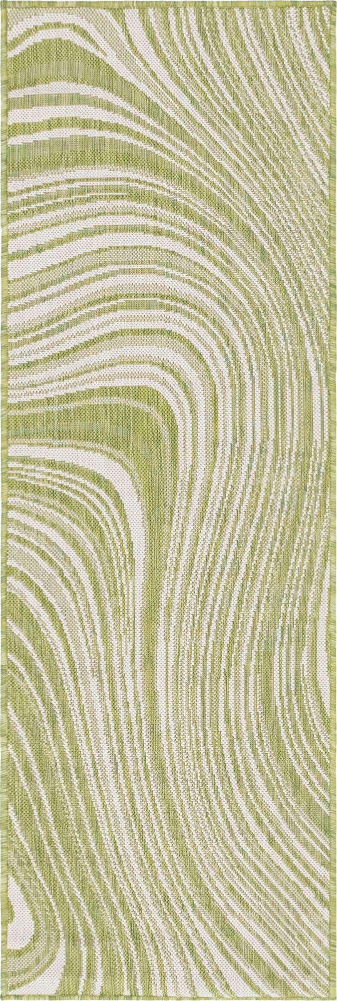 Primary image  2' x 6'  Washable Modern Indoor / Outdoor Runner Rug