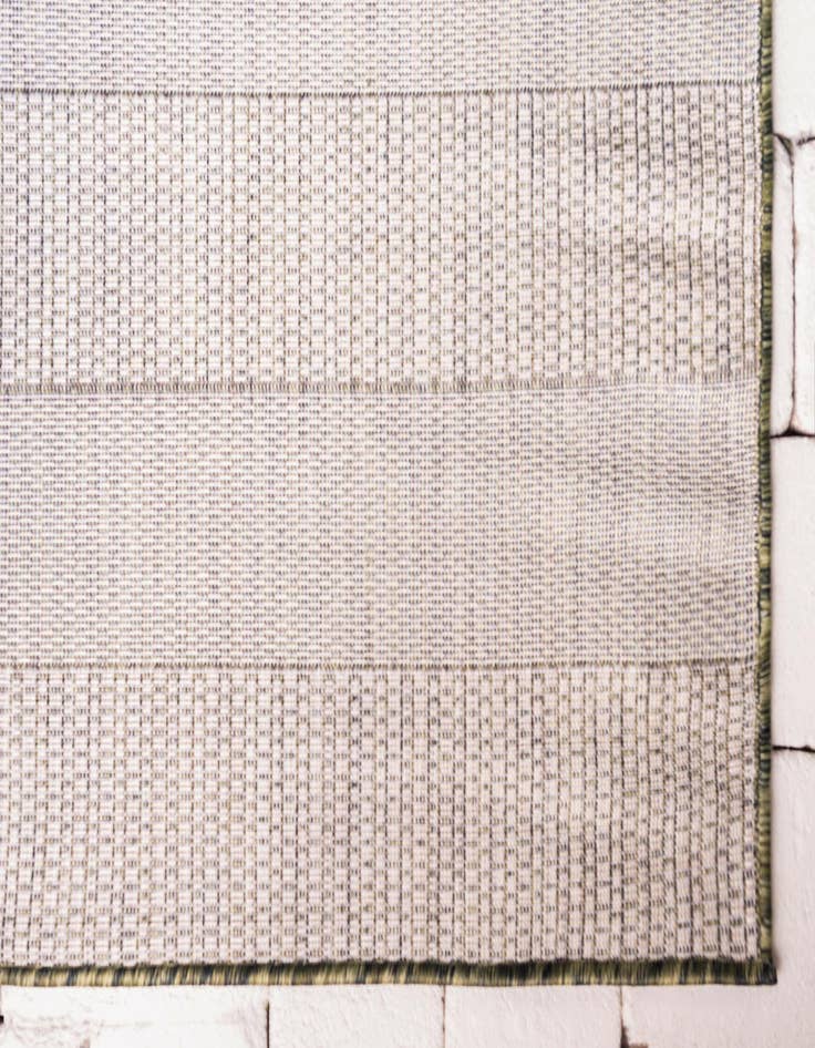 Detail image of  2' 7 x 10'  Washable Ribbon Indoor / Outdoor Runner Rug